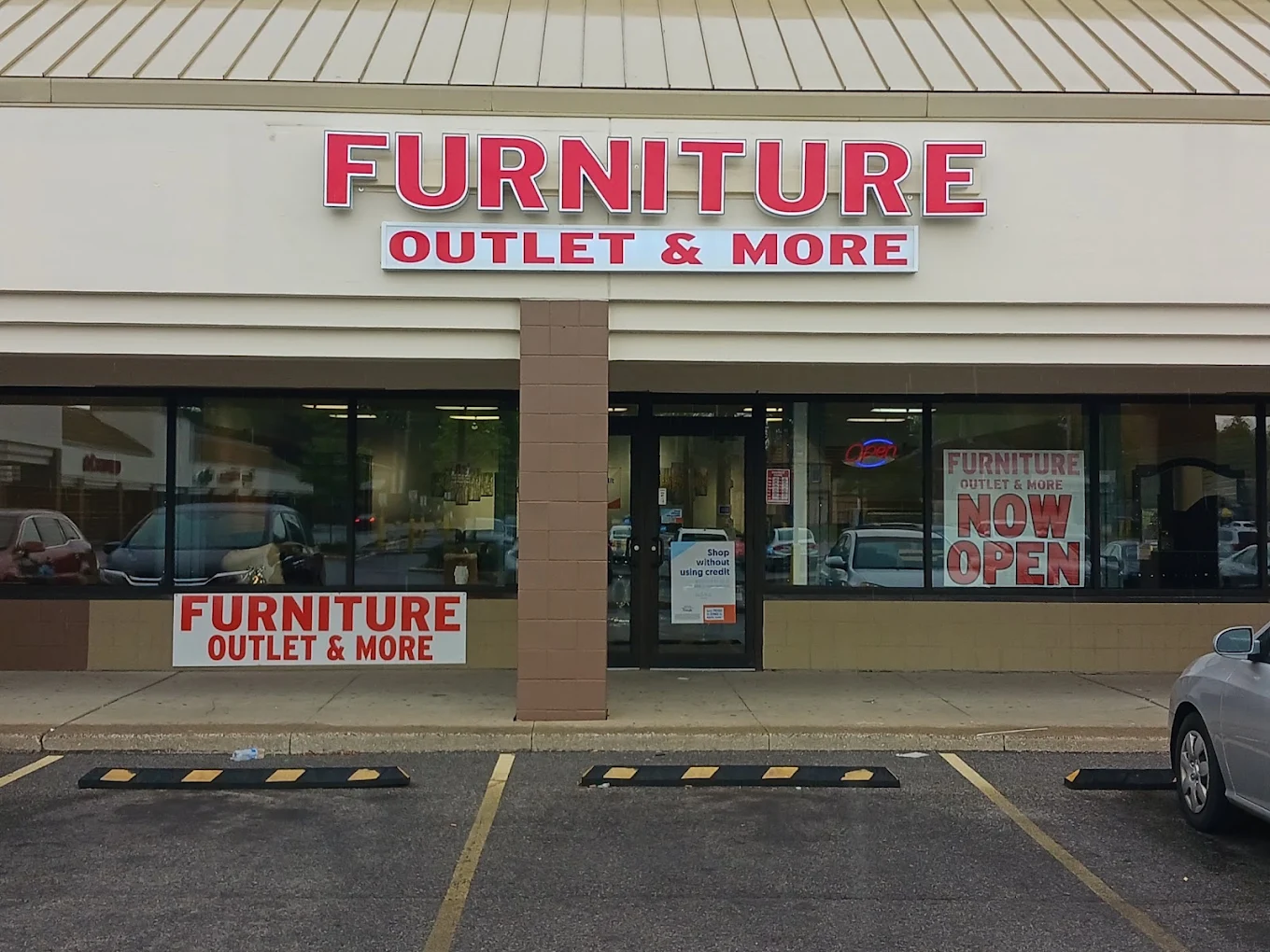 The Furniture Outlet & More storefront on 11431 Buckeye Rd